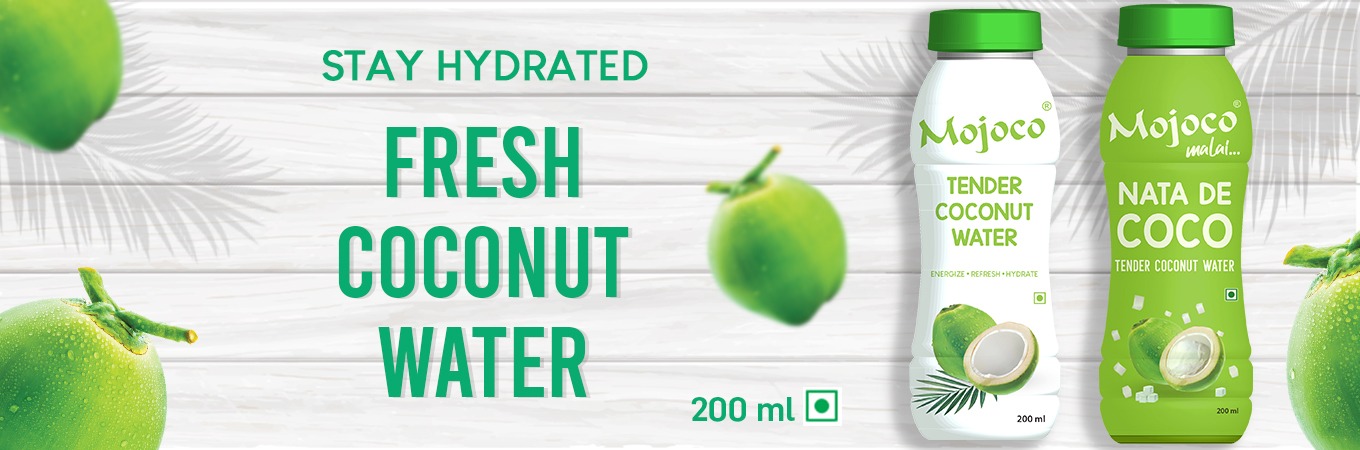 Habhit Wellness - Sip on the cool refreshment of Mojoco Malai Nata de Coco  Tender coconut water! This beverage is perfect for all occasions; it's a  delightful blend of coconut water and